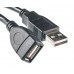 Дата-кабель PowerPlant Usb 2.0 AF AM, 5м, Double ferrites