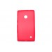 Чехол накладка Drobak Nokia Lumia 520 красная