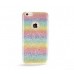 Чехол Remax Pctpu Glitter Rainbow iPhone 5/5S разноцветный