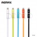 Кабель Usb Remax Aurora 2 in 1 iPhone 5 6 Lightning MicroUsb