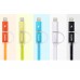 Кабель Usb Remax Aurora 2 in 1 iPhone 5 6 Lightning MicroUsb