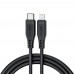 Кабель скоростной усиленный Acefast C3-01 Type-C to Lightning 30W (1.2m) черный