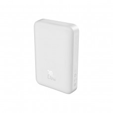 Внешний MagSafe аккумулятор Baseus Power Bank 10000mAh 20W (PPCX030002) White