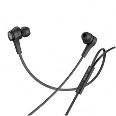 Наушники HOCO M66 Passion in-line control eaphones with mic Hi-Res черные