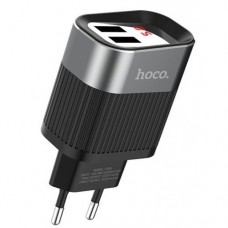 Зарядное с экраном HOCO C40A Speedmaster Charger 2usb 2.4 ампера