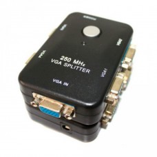 Разветвитель Vga сигнала сплиттер 4 порта поддержка FullHD 1920*1440