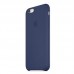 Накладка на заднюю крышку Leather Case для iPhone 7/8 синий