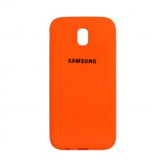 Чехол-накладка Brand Soft Touch for Samsung J530 J5 2017 бампер оранжевый