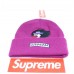 Стильная шапка Supreme / Суприм (унисекс) / Фиолетовый