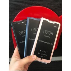 Чехол книжка Xiaomi Redmi Note 8 Pro прозрачная передняя панель