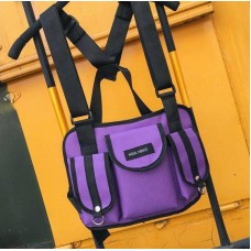Нагрудная Поясная Сумка Бронежилет City-A Hgul+Bag Big Size Фиолетовый