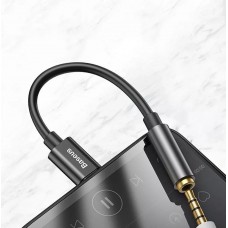 Кабель адаптер Baseus L54 Type-C - AUX 3.5 мм черный (CATL54-01)