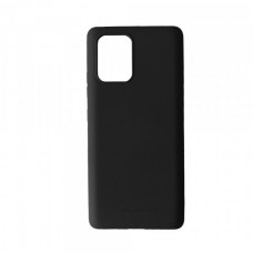 Чехол накладка Silicone Case Full для Samsung S10 Lite G770 черный