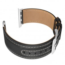 Кожаный ремешок для Apple Watch Series 4 44mm HOCO Duke series  WB04 черный