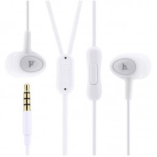 Наушники HOCO M3 with mic проводная гарнитура с кнопкой белая 6957531031857