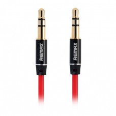 Кабель AUX 3.5mm mini-jack - папа - папа - REMAX L200 аудио шнур 2 метра красный