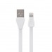 Кабель Lightning Hoco Lightning Cool silicone data cable X90 для айфон 5 6 7 8 11 12 1 метр черный