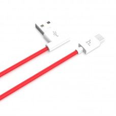 Кабель HOCO Micro USB L Shape UPM10  |1.2m. 2.1A|