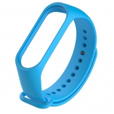 Сменный браслет Smart Band для Mi Band 3 Smooth голубой