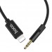 Кабель аудио Lightning to 3.5mm Hoco UPA13