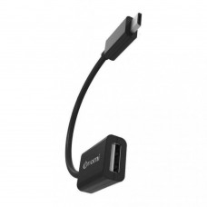 Кабель Nomi OTG 01m USB micro 0.1м черный