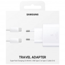 Зарядное устройство Samsung 45W PD белое EP-TA845XWEGRU