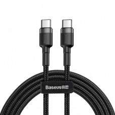 Кабель зарядное Baseus 60W PD2.0 Type-C to Type-C 1 метр черный