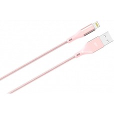 Кабель Silicon Power USB A - Lightning LK30AL розовый SP1M0ASYLK30AL1P