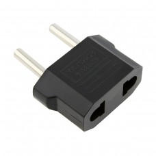 Переходник China to EU adaptor черный