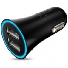Зарядное устройство Hoco UC204 double USB 2.4A черное