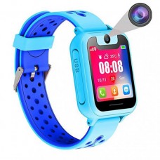 Детские часы SMART BABY watch SK-008 с камерой и GPS голубые