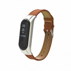 Ремешок Gasta Leather for Xiaomi Mi Band 3 color Brown