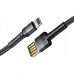 Кабель iPad iPhone Baseus Cafule Lightning Special Edition 2.4A 1 метр (CALKLF-GG1)