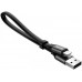 Кабель Baseus Nimble Micro to Lightning 0.23mm черный (CALMBJ-01)