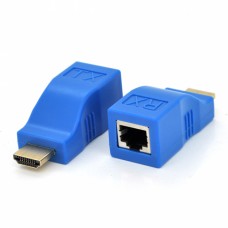 Удлинитель HDMI видео сигнала по витой паре сетевому кабелю