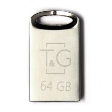 Флешка металлическая недорогая T&G Metal mini design (model 105) USB 64GB