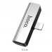 Преобразователь Hoco Lightning to 3.5mm audio/lightning charging LS25 2A