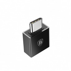 OTG адаптер переходник Baseus мама USB - Type-C папа 2.4A CATJQ-B01
