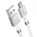 Кабель Micro-USB магнитный HOCO U91 Magic Magnetic скоростной 2.4A 1m