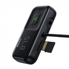 Автомобильное зарядное устройство FM-Модулятор Baseus T-typed S-16 wireless MP3 car charger