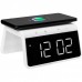 Умные часы настольные Gelius Pro Smart Desktop Clock Time Bridge GP-SDC01 + беспроводная зарядка