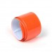 Светоотражающая лента - браслет фликер оранжевая