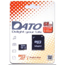 Карта памяти Dato 64GB microSD class10 UHS-1 (DTTF064GUIC10AD)