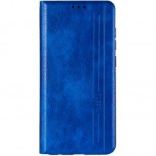 Чехол книжка Xiaomi Redmi Note 9 кожаная обложка Leather Case