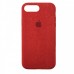 Чехол бампер кожа ALCANTARA FULL PREMIUM IPhone 12 Mini красный