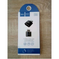 Переходник адаптер Hoco UA5 Type-C штекер на USB гнездо ОТГ