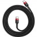Кабель Type-C - Type-C 100W Baseus Cafule PD2.0 самый быстрый 5 ампер CATKLF-ALG1