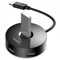 Удлинитель хаб юсб 1 метр Baseus round box HUB adapter CAHUB-G01