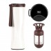 Умная термокружка Xiaomi KissKissFish MOKA Smart Coffee с заварником белая