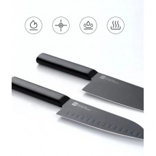 Антипригарный нож Xiaomi Huo Hou черный Heat Knife Set из стали